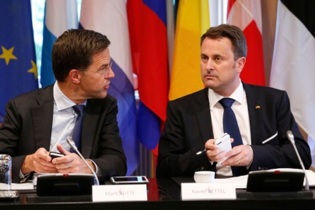 Rutte and Bettel visit Kosovo