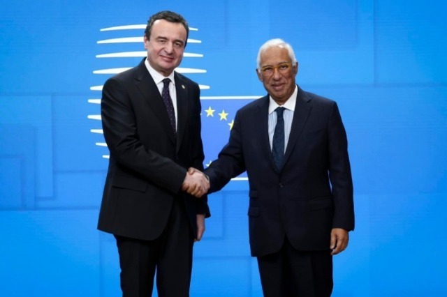 Kurti Meets European Council President: Kosovo’s Commitment to EU Integration