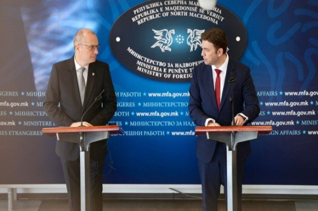Skopje Press Conference, Hasani: The Albanian factor, a crucial role in maintaining the Euro-Atlantic orientation of North Macedonia
