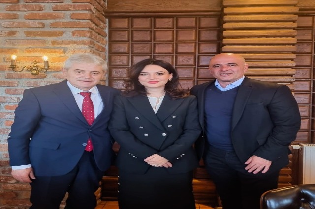 Spiropali with Kovacevski and Ahmeti: Corridor 8, a major project that brings our two countries closer together