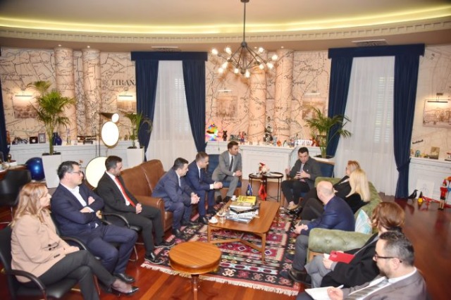 Veliaj receives the chairman of the Law Commission of the Assembly of Kosovo