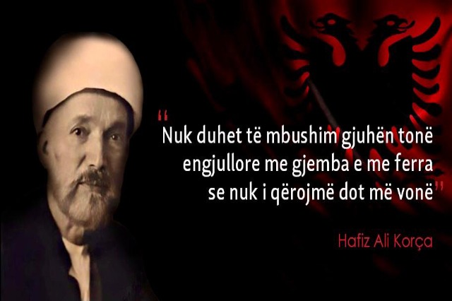 Hafiz Ali Korça, the patriot and translator of oriental masterpieces, commemorated