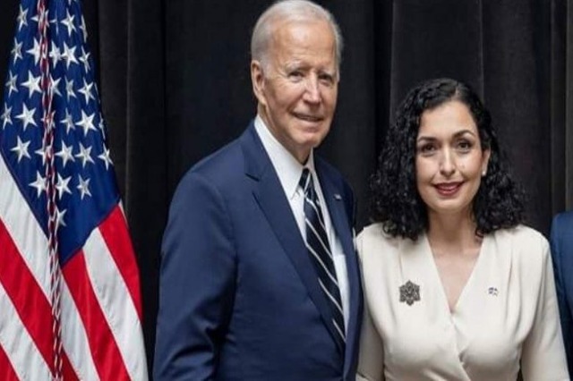 Biden writes to Vjosa Osmani: We welcome your approval of the EU proposal with the ultimate goal of mutual recognition