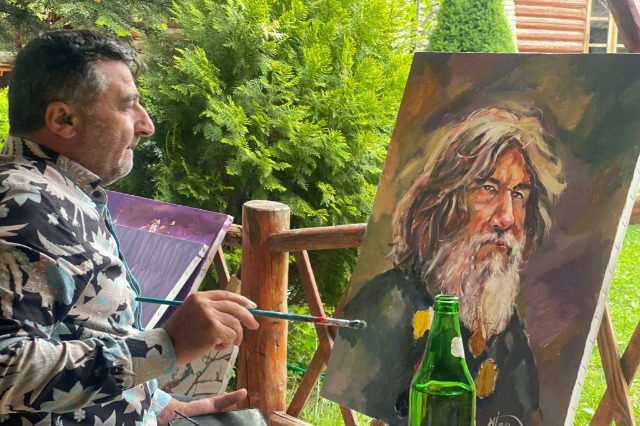 International Art Symposium/Foreign painters meet in Kolonja to promote tourist destinations