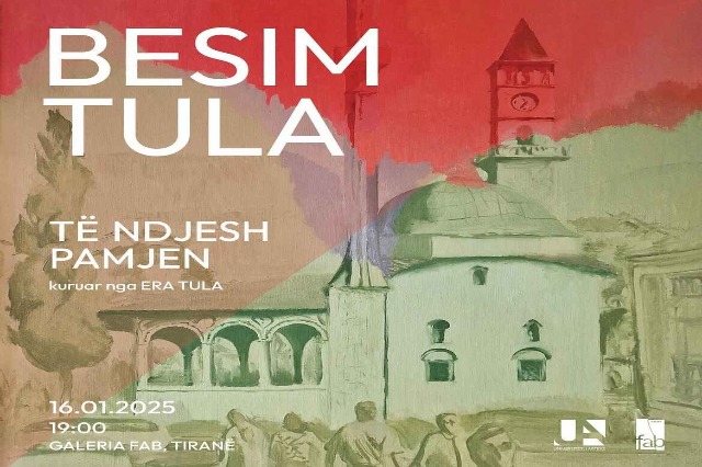 Galeria FAB Honors Besim Tula with Retrospective Exhibition Featuring 30 Years of Artistic Evolution