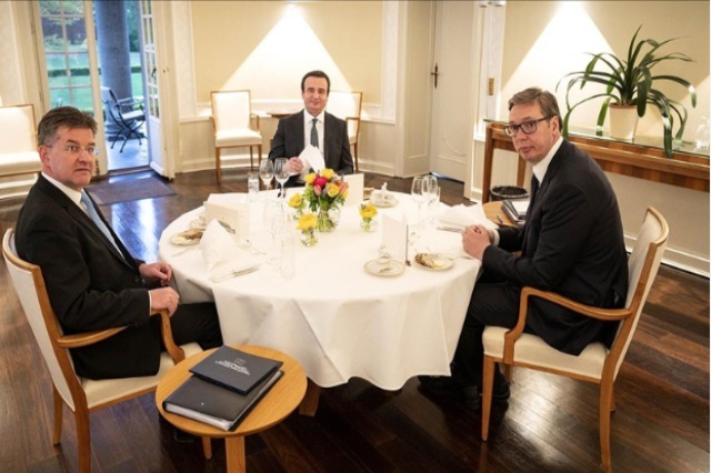 Lajcak to meet with Kurti and Vucic during the proceedings of the Davos Economic Forum