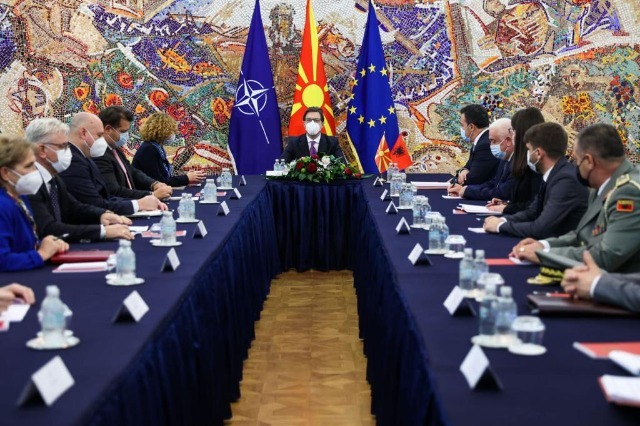 Peleshi visits North Macedonia: The future of the two countries, Euro-Atlantic integration