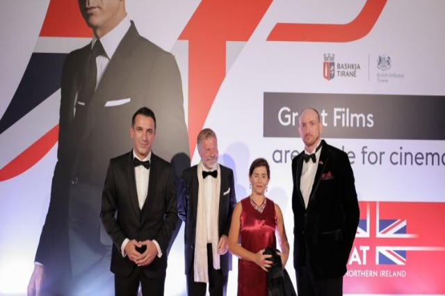 “No Time To Die” had its premiere last night in the Albanian capital