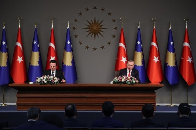 Kurti and Erdogan discuss the last Kosova-Serbia meeting