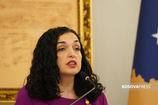 Kosovo’s President Vjosa Osmani Congratulates Donald Trump on Second Term as U.S. President