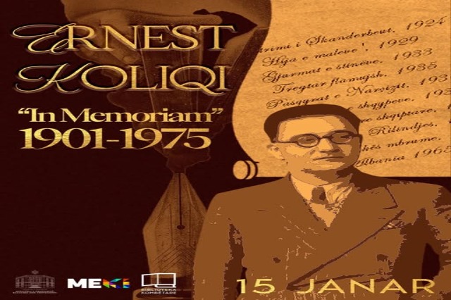 50 Years After His Passing: Ernest Koliqi’s Legacy in Focus at the National Library