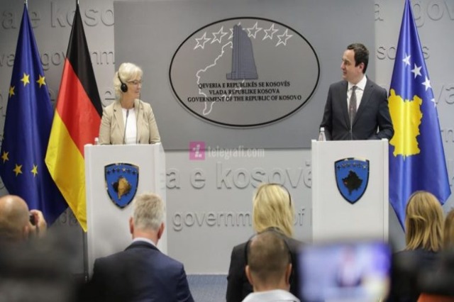 German Minister of Defense: I hope there will be good decisions in Brussels and Germany will recognize Kosovo documents