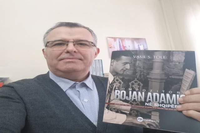 “Bojan Adamič in Albania” book promotion at the Opera House