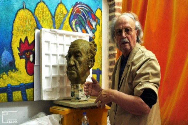 Sad day for Albanian art, the great master of painting, Sali Shijaku, passed away at the age of 89