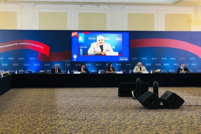 Prime Minister Rama participates in the First Economic Forum in Skopje