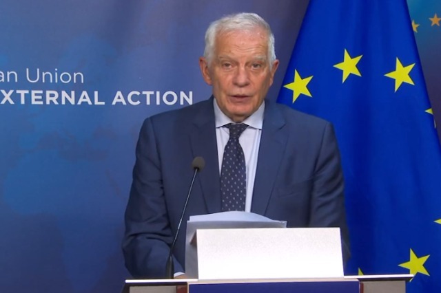 Borrell calls for immediate release of the three Kosova officers