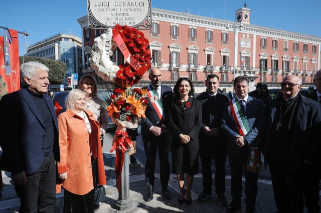 100th Anniversary of Luigj Gurakuqi’s Assassination: Commemorative Ceremony Held in Bari