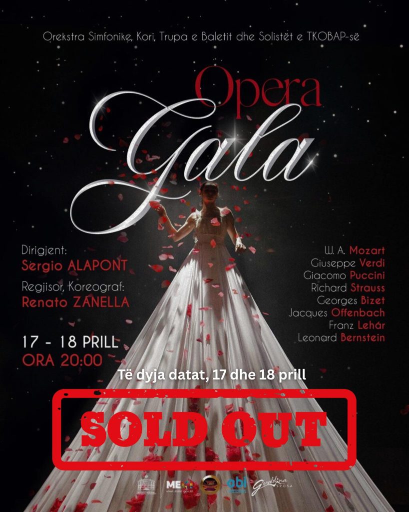 “Opera Gala” to Shine at National Theatre on April 17–18
