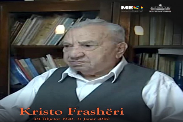 Kristo Frashëri – A Pillar of Albanian Historiography