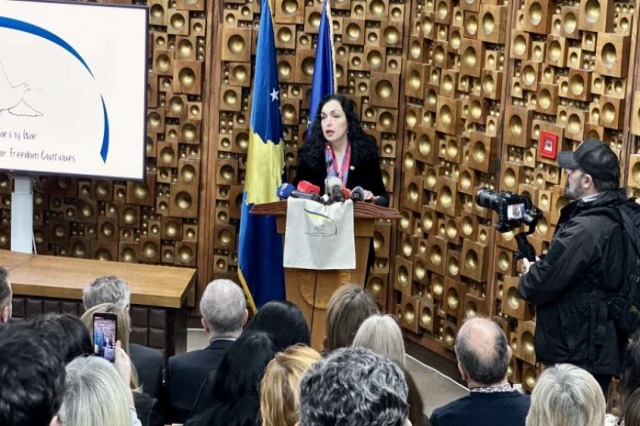 Kosovo Stands in Solidarity with Ukraine: A Ceremony of Reflection and Support