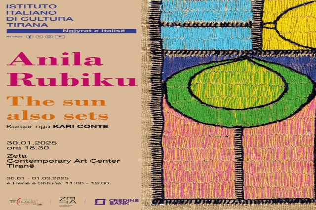 ZETA Center Hosts Anila Rubiku’s Exhibition on Power, Memory, and Urban Transformation