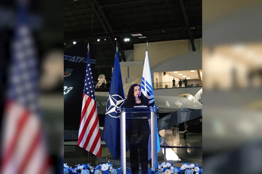 Kosovo President Honors NATO and U.S. for Role in Securing Peace