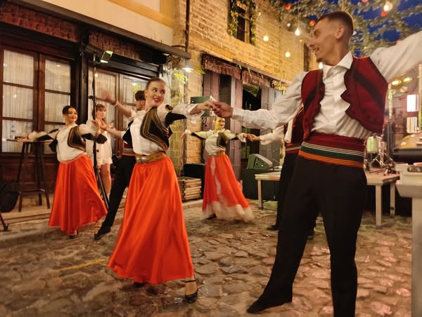 Old Bazaar of Korçë Resonates with Sounds of Arbëresh Identity