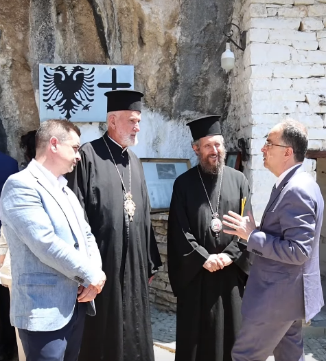 Preserving the Past, Inspiring the Future—Begaj Visits Church of the Dormition