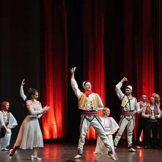 National Theatre of Opera, Ballet and Folk Ensemble Artists on Tour, Perform Today at Gjirokastër Castle