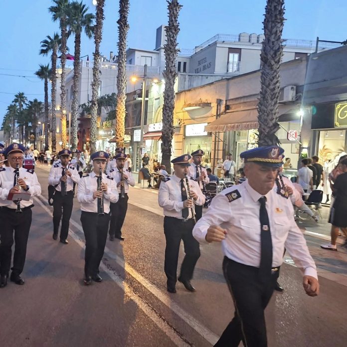 Liria Square in Durrës Turns into a Festive Stage for Wind Orchestra Concert