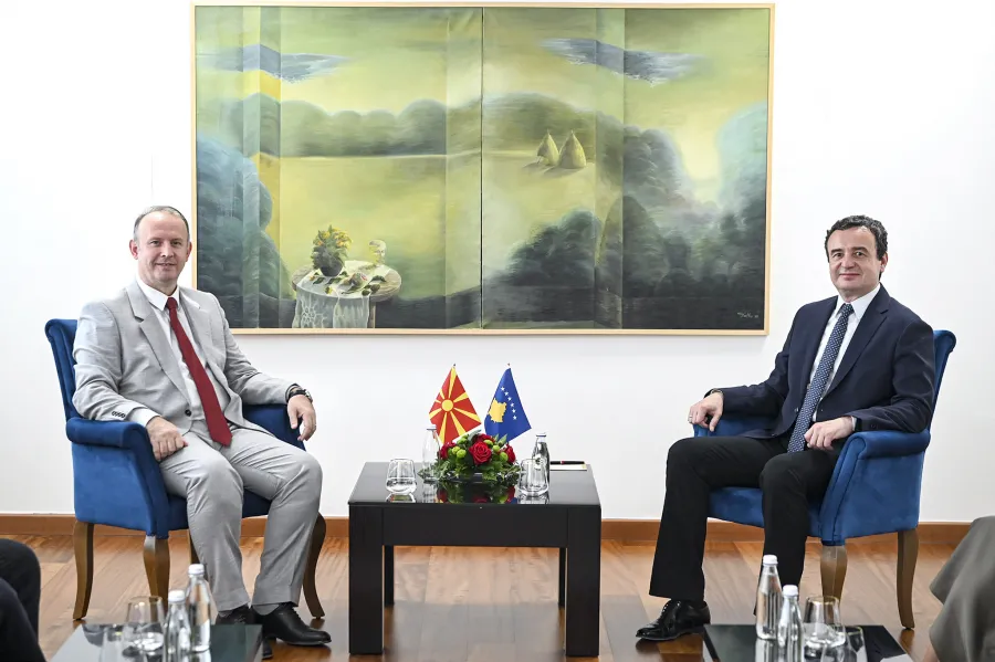 Kosovo and North Macedonia Discuss Political and Economic Developments