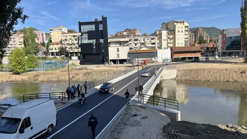 Kosova Opens New Bridge Over Ibër River to Connect Divided Mitrovica