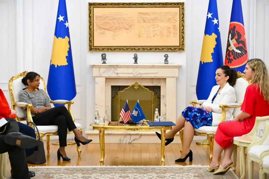 President Osmani Meets U.S. Charge d’Affaires Anu Prattipati