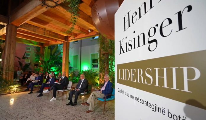 Henry Kissinger’s “Leadership” Presented in Tirana