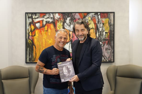 Hollywood Actor Louis Mandylor Visits Prishtina for New Film Project