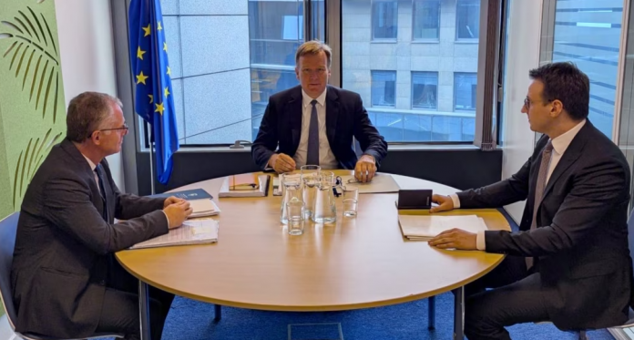 Kosova-Serbia Normalization of Relations, Bislimi and Petkovic Meet in Brussels