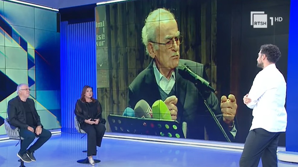 “In Real Time” on RTSH – Departure of Albanian Cinema Icons, Bulku and Harxhi Honor Anagnosti and Milkani