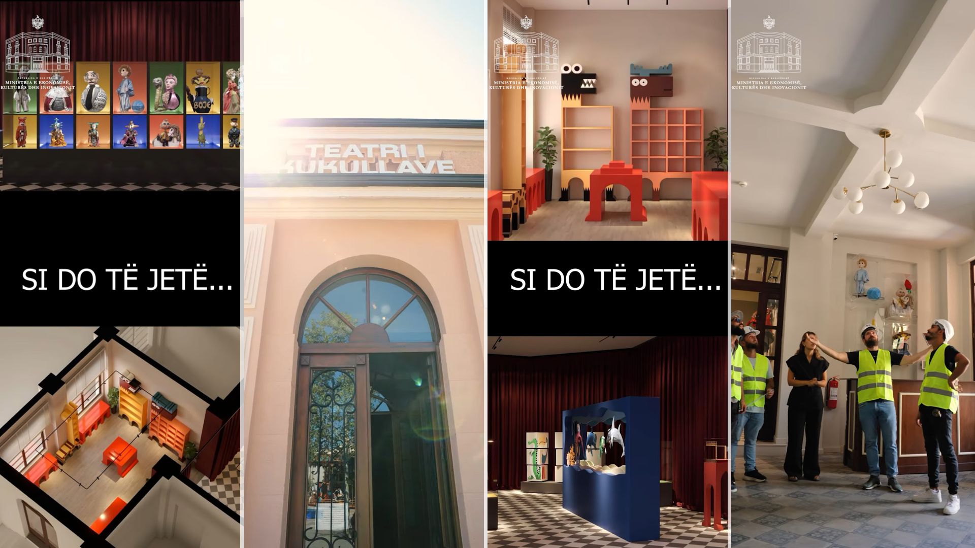 Exhibits, Souvenir Corner, and Artistic Installations at Puppet Theatre, Gonxhja: Over 120 Shows This Year