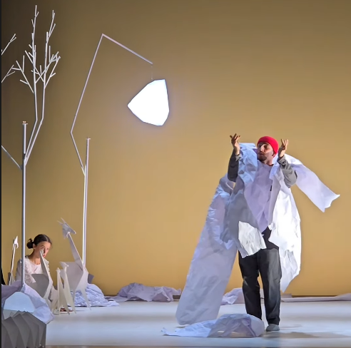 Origami Comes to Life at International Dance Festival of Tirana