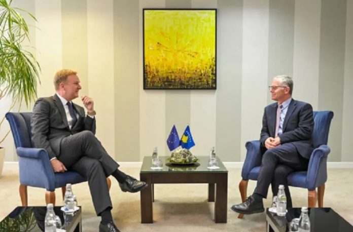 Bislimi and EU Envoy Discuss Full Implementation of Ohrid Agreement