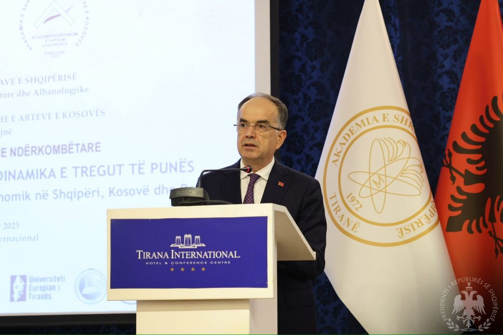 President Begaj Urges Coordinated Strategies at Forum on Demographic Changes in Albania and Kosova