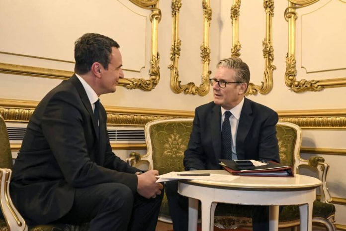 Kurti Meets Starmer, Highlights UK’s Key Role in Regional Security