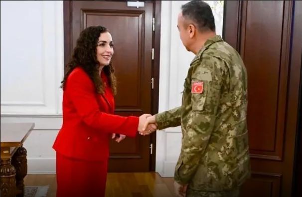 Kosova President Meets New KFOR Commander