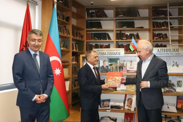 Azerbaijani Corner Opens at “Sotir Kolea” Center