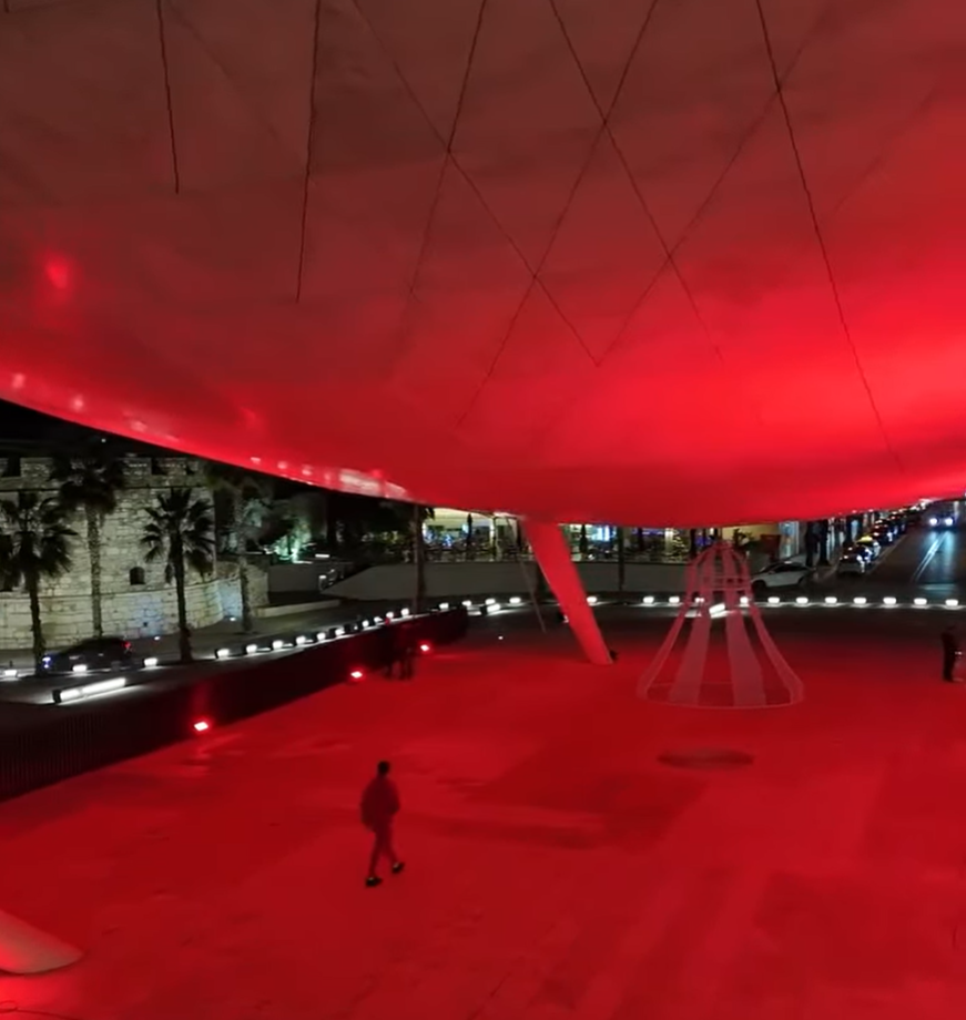 Durrës Turns Red and Black for National Holidays
