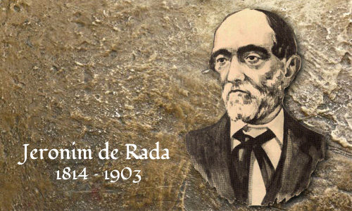 Jeronim De Rada, Most Prominent Figure of the Arbëresh Community