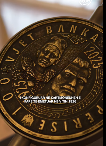 Bank of Albania releases 500 commemorative coins for its 100th anniversary