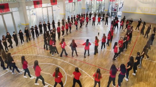Tirana’s “Sami Frashëri” High School Students Create November Musical Tribute