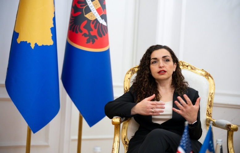 Kosovan President Osmani meets political party leaders to discuss new elections