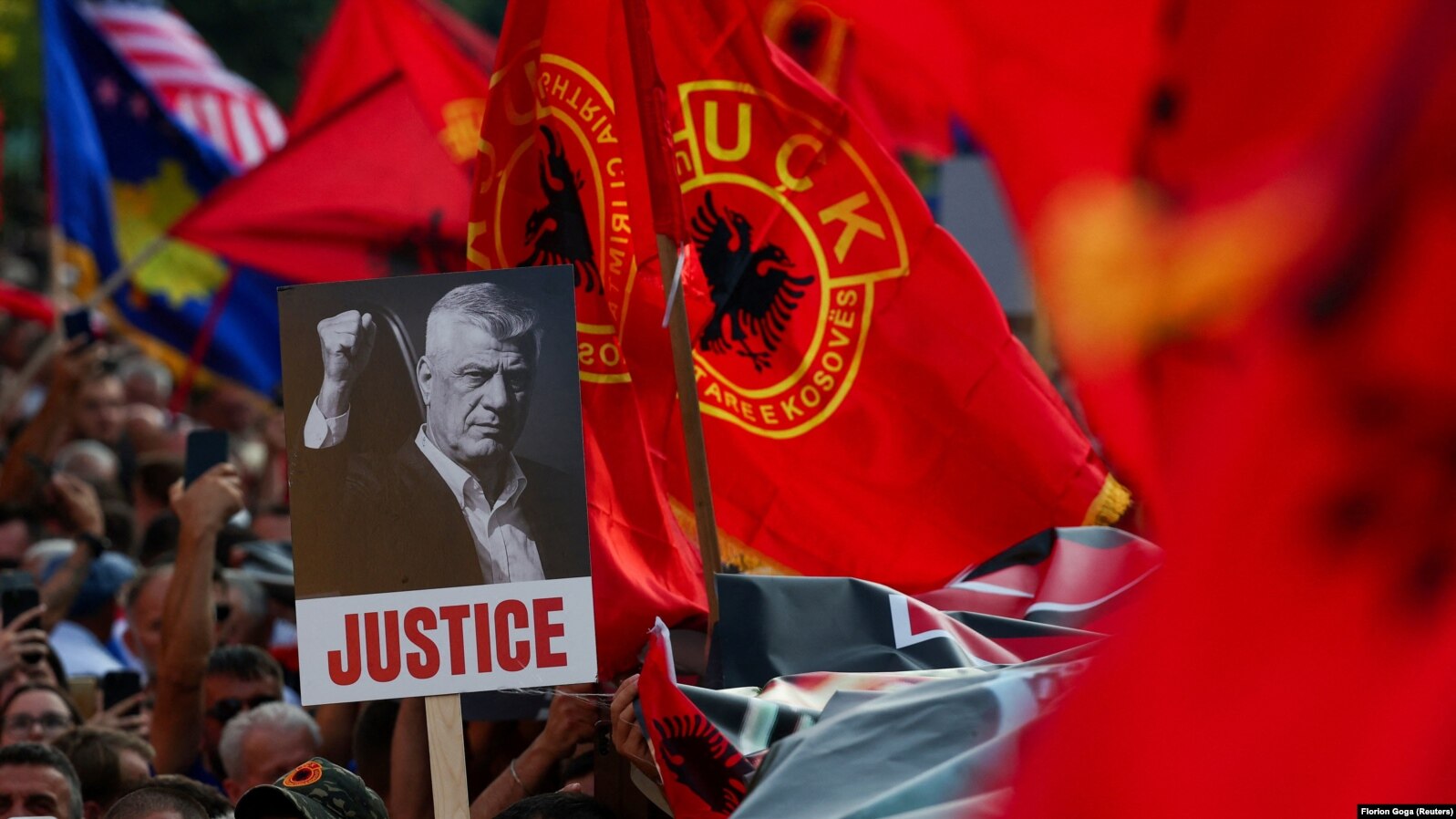 BDI Leader Ahmeti Announces Protest in Support of Former KLA Leaders in Skopje